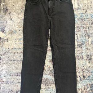 Old Navy High-Waisted OG Straight Leg Black Jeans size 12